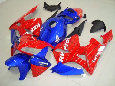 05-06 Spider Man Repsol CBR600RR Motorrad Verkleidung