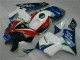 05-06 Weiß Blau CBR600RR Motorrad Verkleidungen