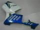 05-06 Weiß Blau CBR600RR Motorrad Verkleidungen