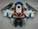 05-06 Weiß Blau CBR600RR Motorrad Verkleidungen