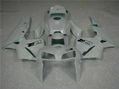 05-06 Weiß CBR600RR Motorrad Verkleidung & Plastik