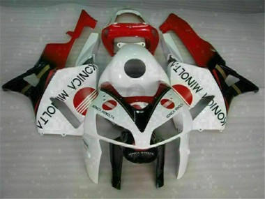 05-06 Weiß CBR600RR Motorrad Verkleidungen