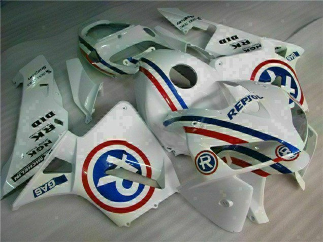 05-06 Weiß CBR600RR Motorrad Verkleidungen & Plastik