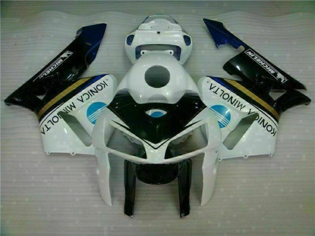 05-06 Weiß Schwarz CBR600RR Motorrad Verkleidung & Plastik