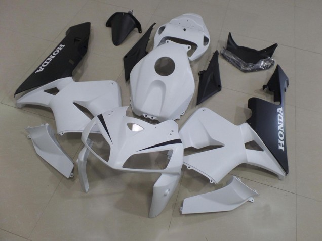 05-06 Weiß Schwarz CBR600RR Motorrad Verkleidungen 05-06 Weiß Schwarz CBR600RR Motorrad Verkleidungen