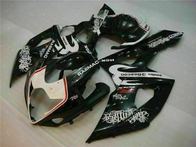05-06 Weiß Schwarz GSXR 1000 Motorrad Verkleidungen 05-06 Weiß Schwarz GSXR 1000 Motorrad Verkleidungen