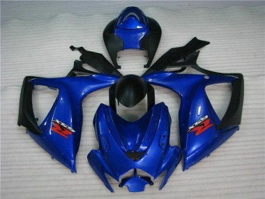 06-07 Blau GSXR 600/750 Motor Vollverkleidung