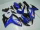 06-07 Blau GSXR 600/750 Motorradverkleidung Plastik Kits