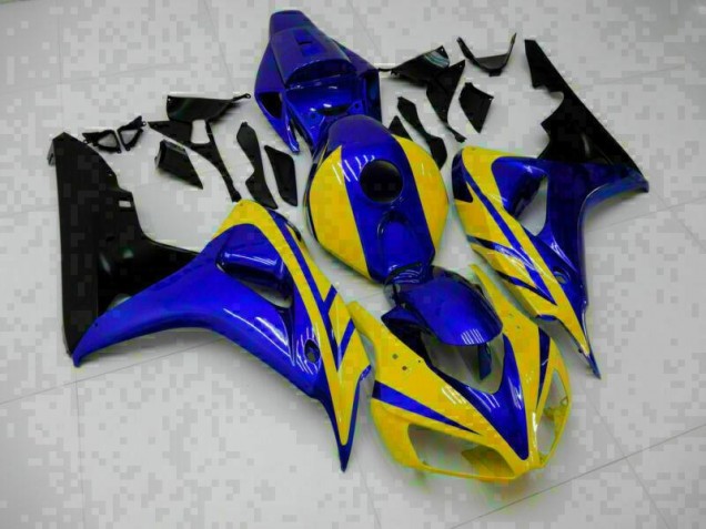 06-07 Blau Gelb CBR1000RR Motorrad Verkleidung
