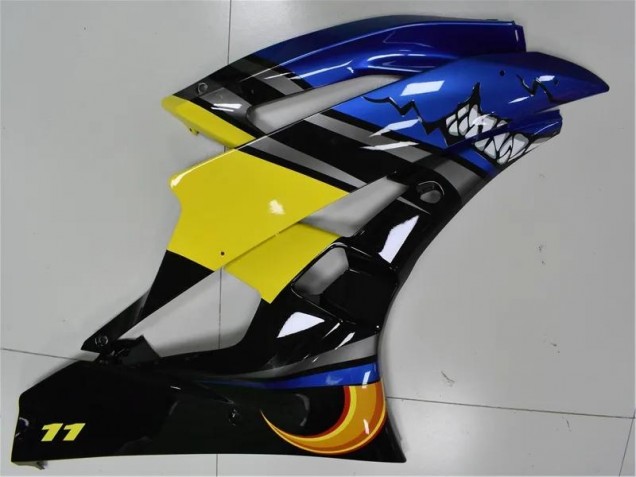 06-07 Blau Hai YZF R6 Motorrad Verkleidung