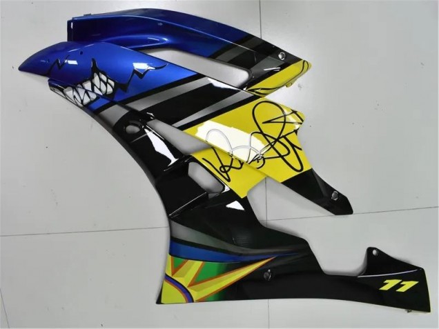 06-07 Blau Hai YZF R6 Motorrad Verkleidung