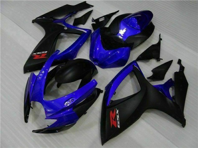 06-07 Blau Schwarz GSXR 600/750 Motorrad Verkleidung