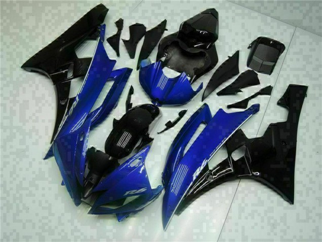 06-07 Blau Schwarz YZF R6 Motorrad Verkleidung 06-07 Blau Schwarz YZF R6 Motorrad Verkleidung