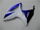 06-07 Blau Weiß GSXR 600/750 Motorrad Verkleidung Komplett Sets