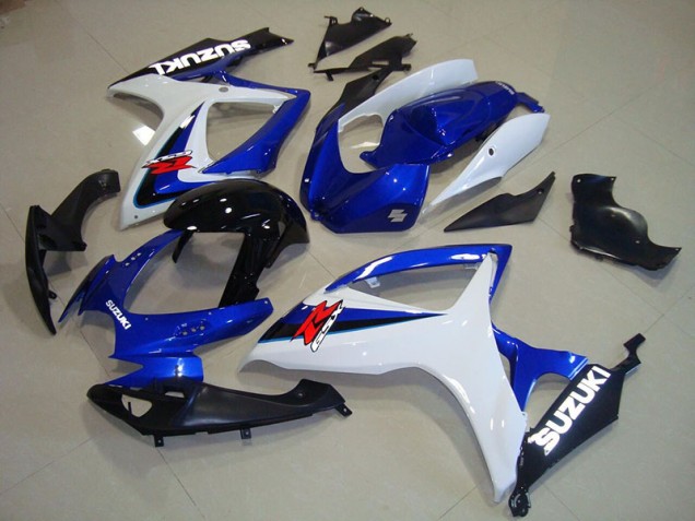 06-07 Blau Weiß Schwarz GSXR 750 Motorrad Verkleidung
