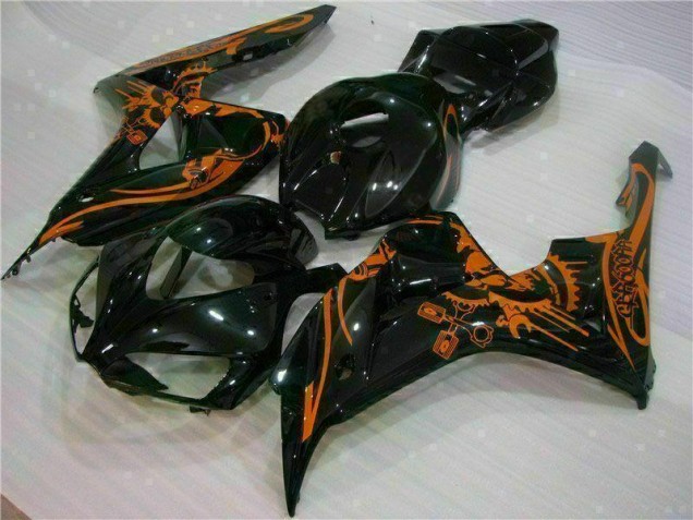 06-07 Braun Schwarz CBR1000RR Motorrad Verkleidung