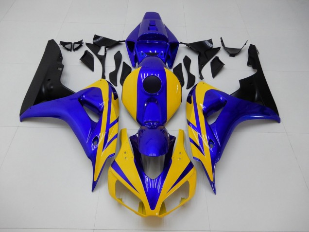 06-07 Gelb Blau CBR1000RR Motorrad Verkleidung 06-07 Gelb Blau CBR1000RR Motorrad Verkleidung