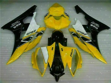 06-07 Gelb Schwarz YZF R6 Motorrad Verkleidung