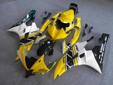 06-07 Gelb Schwarz YZF R6 Motorrad Verkleidungen