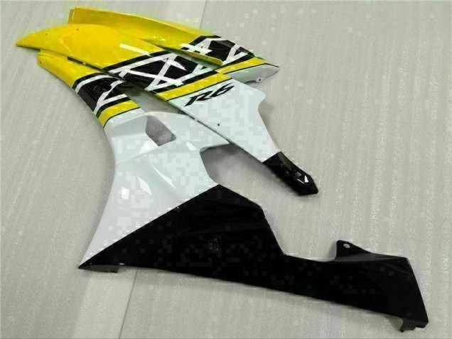 06-07 Gelb Weiß Schwarz YZF R6 Motorrad Verkleidungen 06-07 Gelb Weiß Schwarz YZF R6 Motorrad Verkleidungen