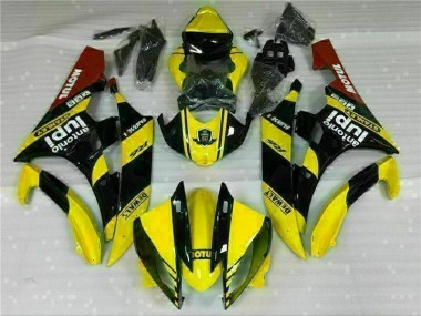 06-07 Gelb YZF R6 Motorrad Verkleidung Komplett Sets