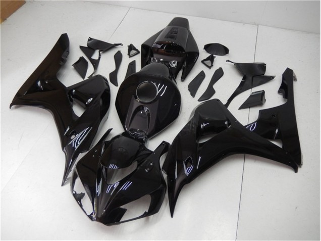 06-07 Glänzend Schwarz CBR1000RR Motorrad Vollverkleidung