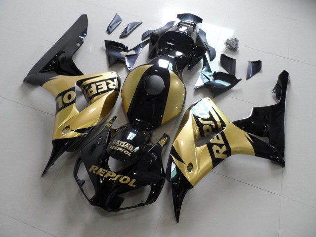 06-07 Gold Repsol CBR1000RR Motorrad Verkleidung 06-07 Gold Repsol CBR1000RR Motorrad Verkleidung