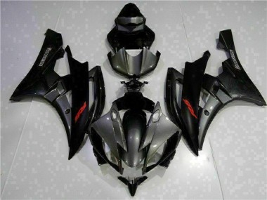 06-07 Grau Schwarz YZF R6 Motorrad Verkleidung