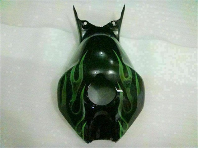 06-07 Grüne Flamme Schwarz CBR1000RR Motorrad Verkleidung 06-07 Grüne Flamme Schwarz CBR1000RR Motorrad Verkleidung
