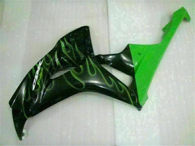 06-07 Grüne Flamme Schwarz CBR1000RR Motorrad Verkleidung 06-07 Grüne Flamme Schwarz CBR1000RR Motorrad Verkleidung