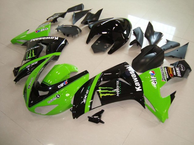 06-07 Grünes Monster ZX10R Motorrad Verkleidungen 06-07 Grünes Monster ZX10R Motorrad Verkleidungen