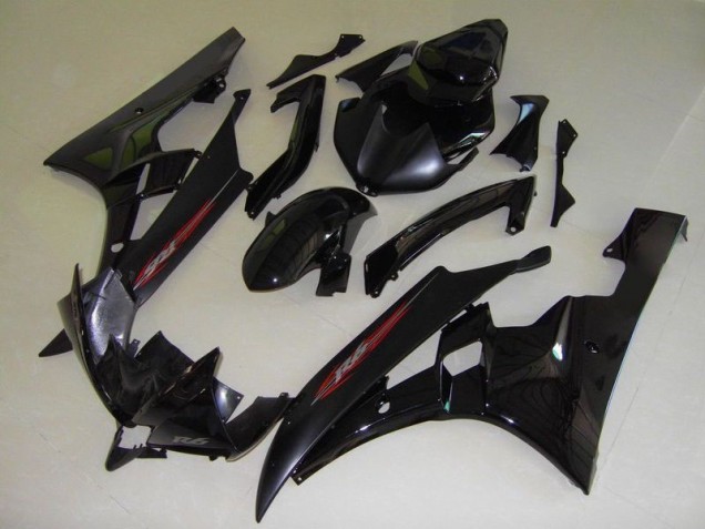 06-07 OEM Stil Schwarz YZF R6 Motorrad Verkleidung