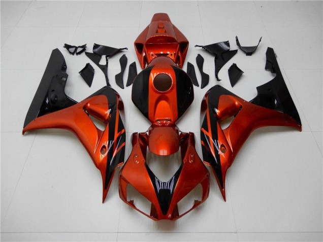 06-07 Orange Schwarz CBR1000RR Motorrad Verkleidung 06-07 Orange Schwarz CBR1000RR Motorrad Verkleidung