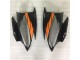 06-07 Orange Schwarz YZF R6 Motorrad Verkleidungen