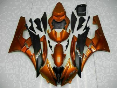 06-07 Orange YZF R6 Motorrad Verkleidung