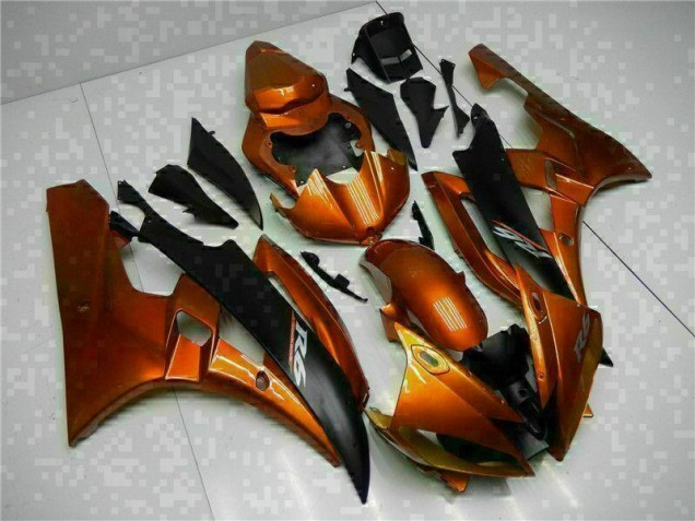 06-07 Orange YZF R6 Motorrad Verkleidung