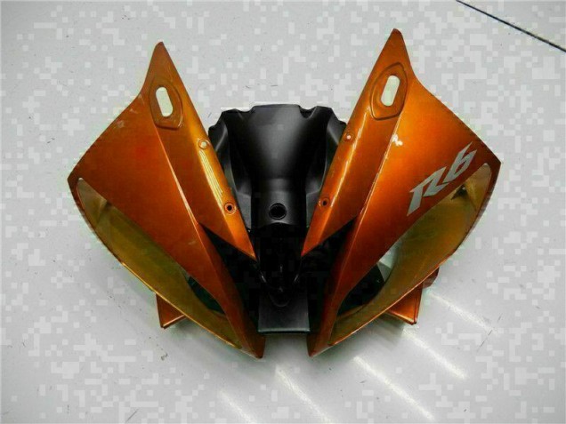 06-07 Orange YZF R6 Motorrad Verkleidung