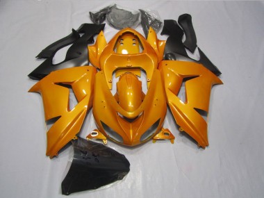 06-07 Orange ZX10R Motorrad Verkleidungen