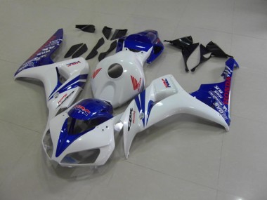 06-07 Perl Weiß Blau CBR1000RR Motorrad Verkleidung