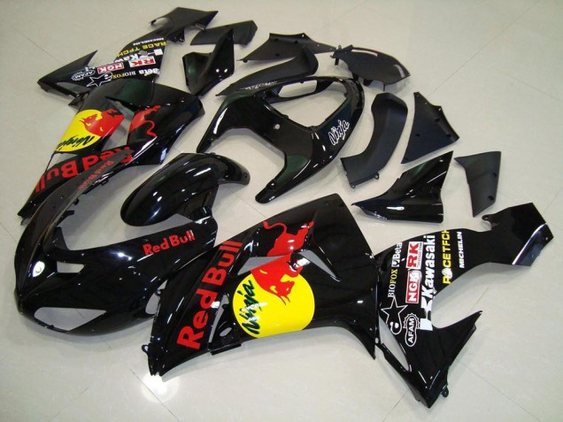 06-07 Rot Bull ZX10R Motorrad Verkleidung