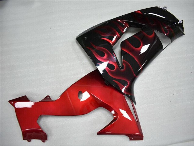 06-07 Rot Flamme ZX10R Motorrad Verkleidung 06-07 Rot Flamme ZX10R Motorrad Verkleidung