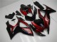 06-07 Rot Schwarz GSXR 600/750 Motorrad Verkleidung & Plastik