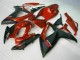 06-07 Rot Schwarz GSXR 600/750 Motorrad Verkleidungen