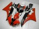 06-07 Rot Schwarz YZF R6 Motorrad Verkleidung 06-07 Rot Schwarz YZF R6 Motorrad Verkleidung