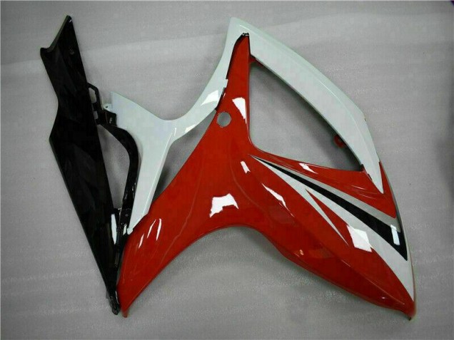 06-07 Rot Weiß GSXR 600/750 Motorrad Verkleidungen 06-07 Rot Weiß GSXR 600/750 Motorrad Verkleidungen