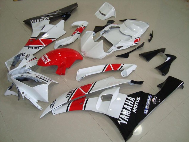 06-07 Rot Weiß Schwarz YZF R6 Motorrad Verkleidungen
