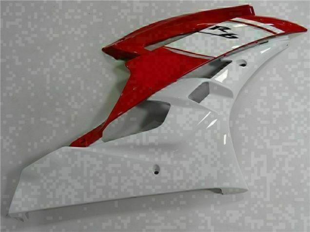 06-07 Rot Weiß YZF R6 Motorrad Vollverkleidung & Plastik 06-07 Rot Weiß YZF R6 Motorrad Vollverkleidung & Plastik