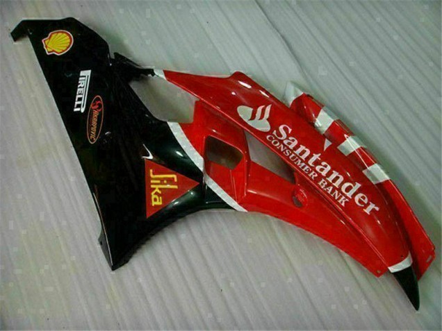 06-07 Rot YZF R6 Motorrad Vollverkleidung