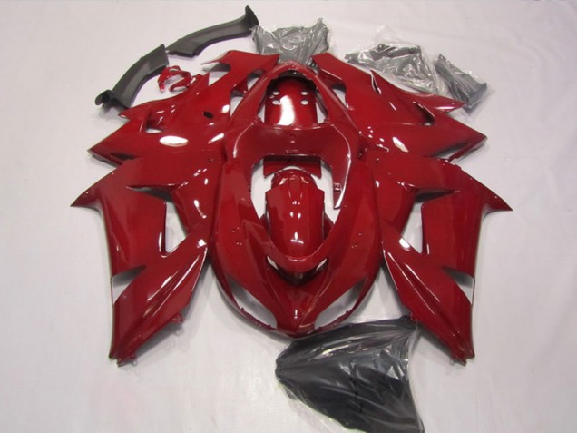 06-07 Rot ZX10R Motorrad Verkleidungen 06-07 Rot ZX10R Motorrad Verkleidungen
