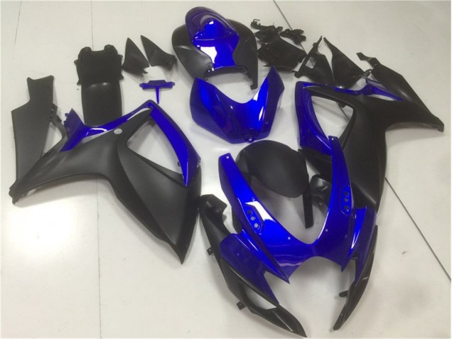 06-07 Schwarz Blau GSXR 600/750 Motorrad Verkleidung 06-07 Schwarz Blau GSXR 600/750 Motorrad Verkleidung